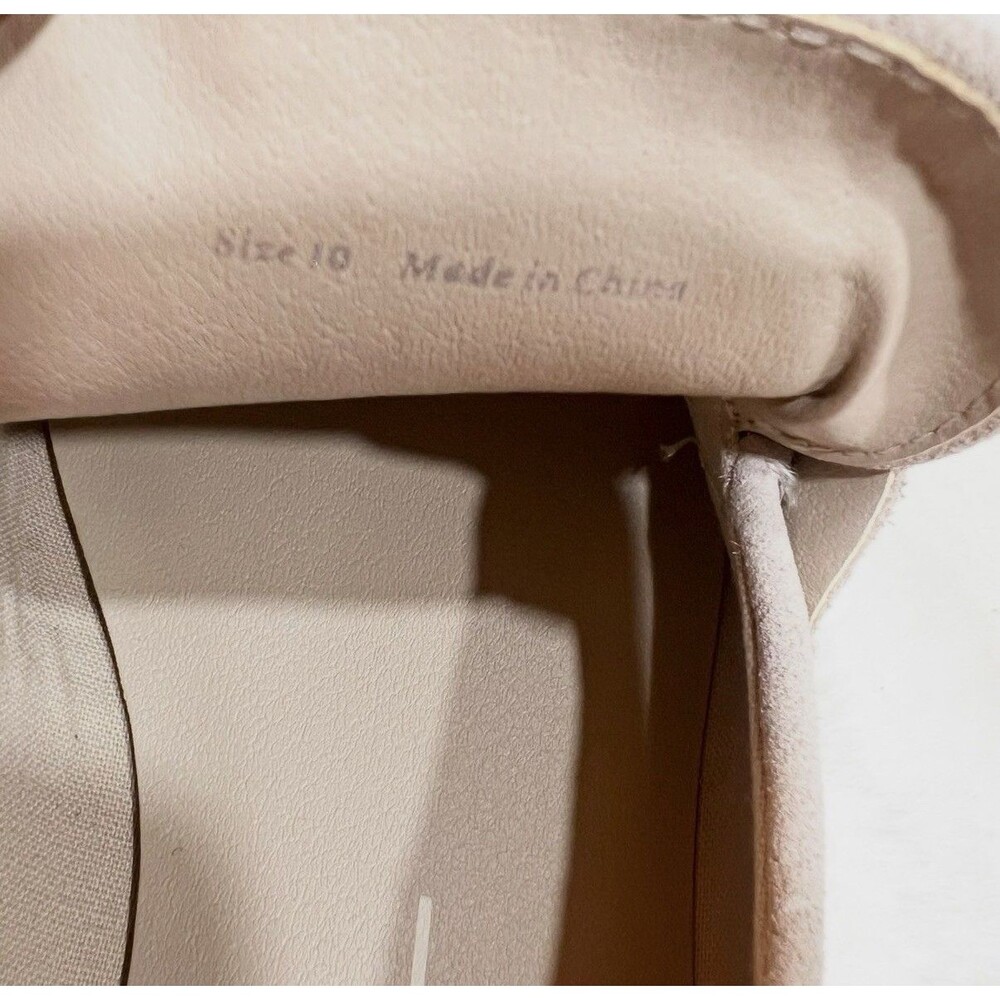 Dolce Vita Elias Lug Loafers Tan Suede Leather Women’s 10 - Picture 8 of 10